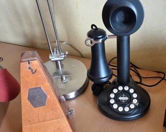 Metronome & Vintage-Style Phone