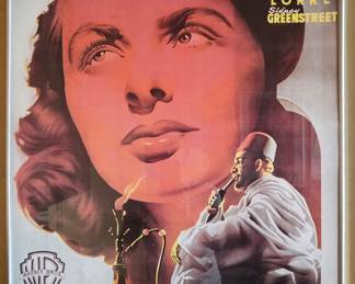 Casablanca Re-Issue Poster
