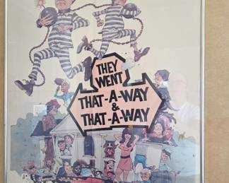 They Went That A Way and That A Way Poster