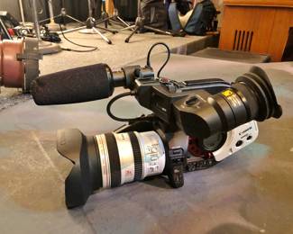 Canon Digital Camcorder with Shotgun Mic