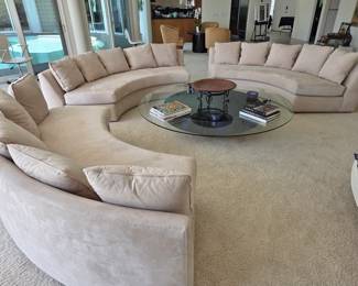 Three Fabulous Curved Sofas