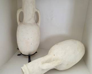 Two Antiquity-Style Urns