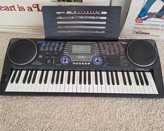 Optimus Electric Keyboard with Stand & Bench