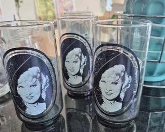 Vintage Mae West Tumblers