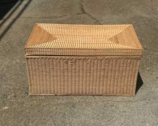 Lot 17: Rattan Storage Basket 