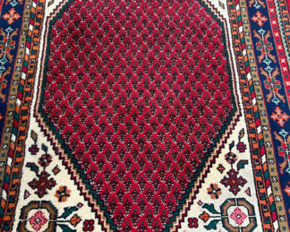 Lot 11: Vintage Oriental Hand-Woven Rug 
