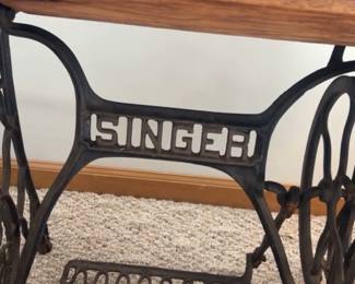 Vintage Singer sewing machine