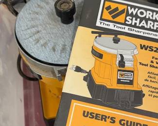 Worksharp 2000 complete with scissors sharpening