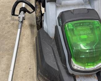 Ego mower, blower and trimmer (sold as set)