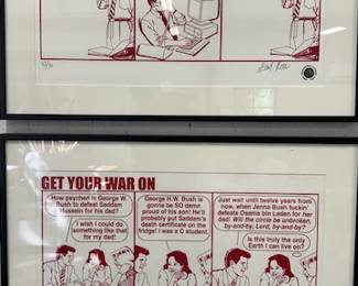 Numbered print artwork by David Rees 