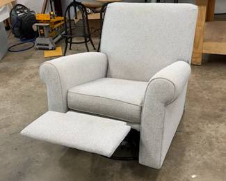Pottery barn swivel and reclining chair