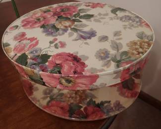 Vintage hat box