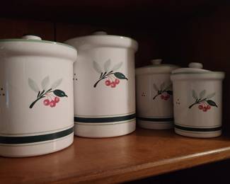Vintage canister set