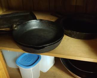 Cast iron skillets