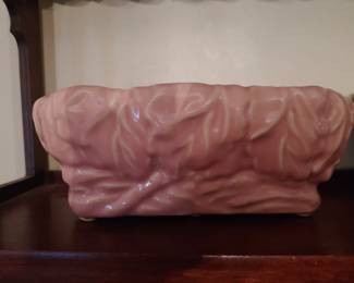 Vintage pink planter