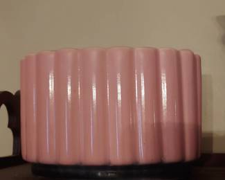 Vintage pink planter
