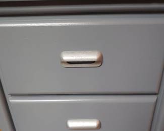 Gray night stand