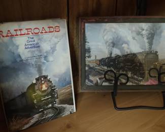 Railroad book and picture