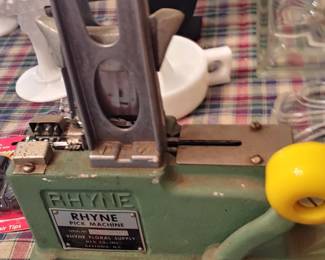 Vintage Rhyne Pick Machine