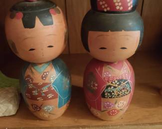 Vintage 1952 Japanese bobbleheads