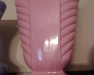 Vintage pink vase