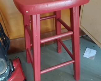 Red stool