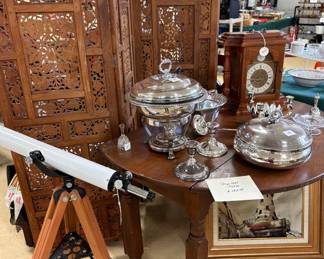 More Silver / Silver Plate Serving Pieces