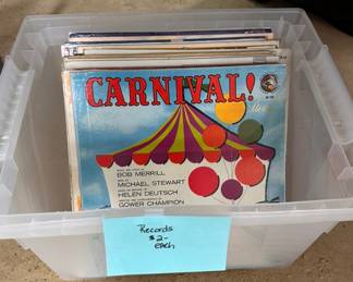 Vinyl galore! Hundreds of albums, also DVD's, CD's and all the equipment to play them on.
