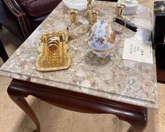 Marble coffee table