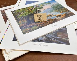 Heileman / Schmidt Promotional prints signed and unsigned