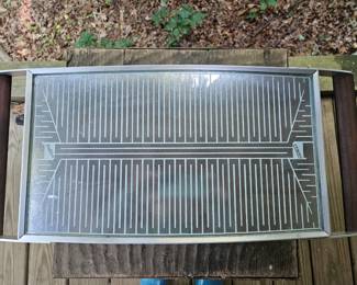 $ 20 Smaller but has attachment. MCM Salton Hotray electric food warming tray with wooden handles. Plug included.