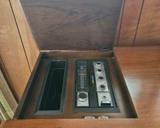 $400 MCM RCA console stereo. L 68" x H 30"x D 20.5" 