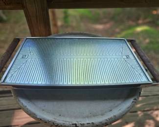 $ 20 Larger MCM Salton Hotray electric food warming tray with wooden handles. Plug included.