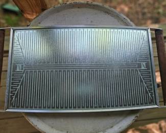 $ 20 Larger MCM Salton Hotray electric food warming tray with wooden handles. Plug included.