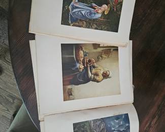 $40 for 6 Vintage Abrams Art Booklets containing removable, full-color prints of famous masterpieces. Outside covers are protected with plastic but still some wear. 