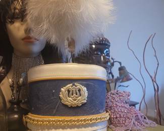 Vintage marching band hat
