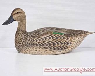 1 Ken Harris  Leo McIntosh 1976 Green Winged Teal Decoy