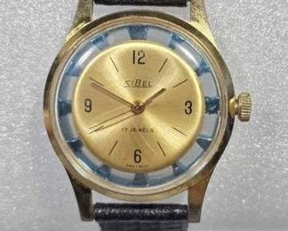 1 SiBel 17 Jewel Swiss Made Watch