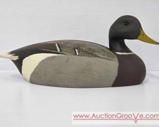 Mallard Drake Decoy Facing Right