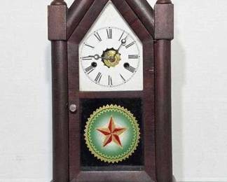 1 New Haven American Steepel Clock.
