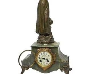 1 Les Bois by J. Donaint. Dole. Mantel Clock.