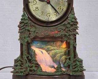 1 MasterCrafters Electric Lighted WaterFall Clock