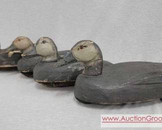 1 4 Balsa Decoys that appear to be Herters