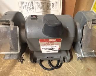 Craftsman 6" bench grinder.