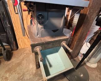 BUY IT NOW! $100.00. Craftsman 10" table saw w/stand. Call Jan at 314 960-5700.