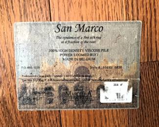San Marco area rug.