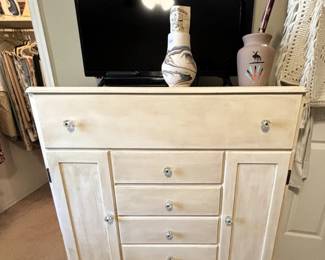 BUY IT NOW! $125.00. Painted Chest. 39" W x 16" D x 43" H. Call Jan at 314 960-5700.