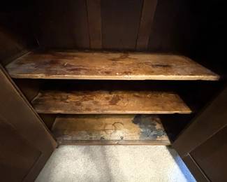 BUY IT NOW! $325.00. Antique Jelly Cupboard. 43" W x 18" D x 50. Call Jan at 314 960-5700.