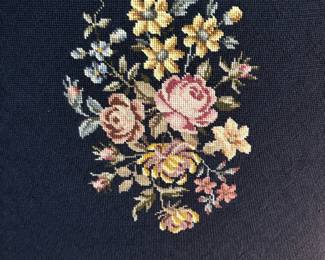 BUY IT NOW! $125.00. Needle point on stand. Call Jan at 314 960-5700.