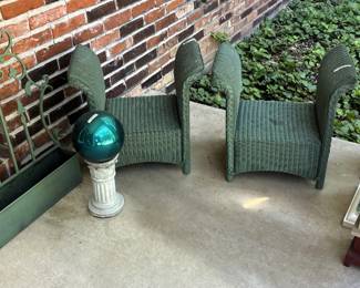 Porch items.